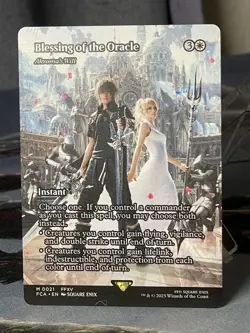 MTG: Final Fantasy - Blessing Of The Oracle 0021 Mythic Showcase Full Art NM/M - Image 1