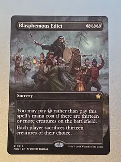 Blasphemous Edict (Borderless) Foundations Regular - Image 1