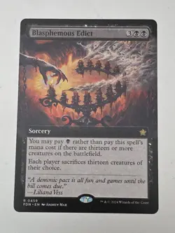 Blasphemous Edict (Extended Art) Foundations Regular - Image 3