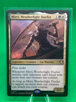 MTG - Mirri, Weatherlight Duelist (CMM) - Image 1
