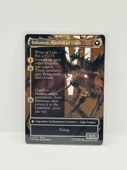 Dion, Bahamut's Dominant (Borderless) Rare MTG Final Fantasy FOIL (NOT SURGE) - Image 2