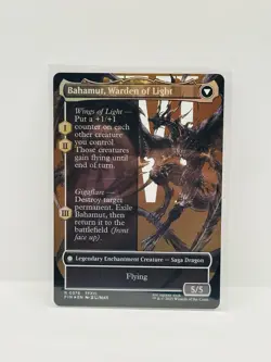 Dion, Bahamut's Dominant (Borderless) Rare MTG Final Fantasy FOIL (NOT SURGE) - Image 4