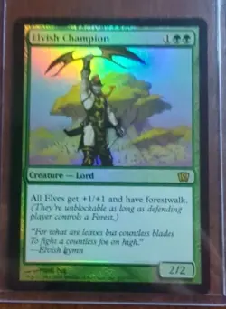 Elvish Champion - Foil NM, English 8th Edition MTG Magic - Image 1