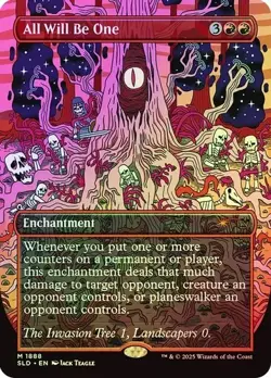 MTG - All Will Be One - Foil - Secret Lair - Magic the Gathering - Image 1