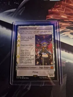 MTG Summon: Bahamut 0001 FIN Near mint - Image 3