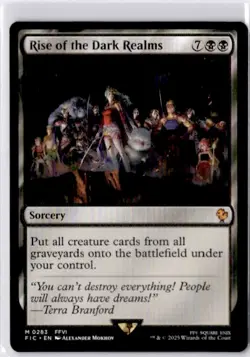 Rise of the Dark Realms 283 NM MTG FINAL FANTASY Commander Magic - Image 1