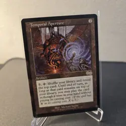 MTG Temporal Aperture 310 Regular Rare Urza's Saga USG - Image 1