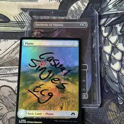 Archivist Of Oghma Borderless Foil MTG Single, Secret Lair Rare 0874 Near Mint - Image 8