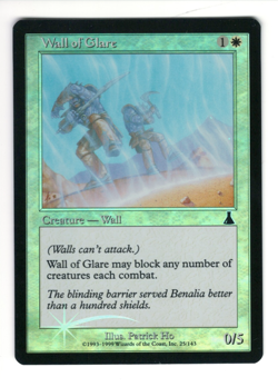 MTG Foil Wall of Glare #25 Urza's Destiny - Image 3