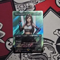 Tifa Lockhart (Borderless) (Surge Foil) Final Fantasy Foil - Image 1