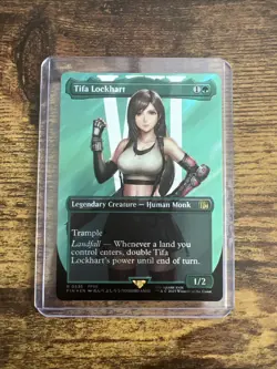 Tifa Lockhart (Borderless) (Surge Foil) Final Fantasy Foil - Image 11
