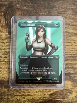 Tifa Lockhart (Borderless) (Surge Foil) Final Fantasy Foil - Image 4