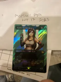 Tifa Lockhart (Borderless) (Surge Foil) Final Fantasy Foil - Image 3