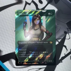 Tifa Lockhart (Borderless) (Surge Foil) Final Fantasy Foil - Image 2