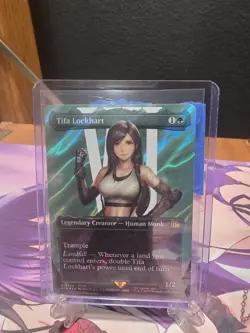 Tifa Lockhart (Borderless) (Surge Foil) Final Fantasy Foil - Image 2