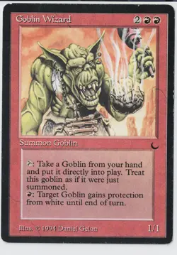 Goblin Wizard - The Dark - Magic The Gathering - MTG (A) - Image 3
