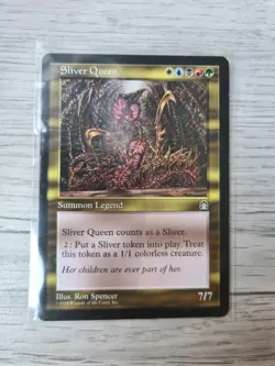 MTG Magic The Gathering Sliver Queen Stronghold NM! - Image 3