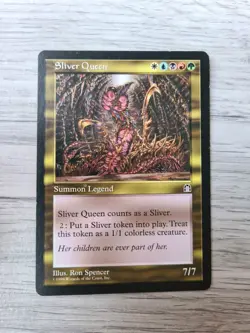 MTG Magic The Gathering Sliver Queen Stronghold NM! - Image 4