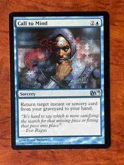 Call to Mind MTG Magic the Gathering Card NM Near Mint M11 - Image 2