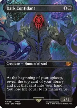 Dark Confidant (Borderless) - Near Mint MTG Universes Beyond: FINAL FANTASY - Image 1