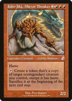 Kiki-Jiki, Mirror Breaker- Time Spiral Remastered Timeshifted Regular MTG-NM - Image 1
