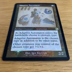 MTG Adaptive Automaton Schematic Retro Frame FOIL The Brothers' War M/NM - Image 4