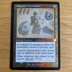 MTG Adaptive Automaton Schematic Retro Frame FOIL The Brothers' War M/NM - Image 8