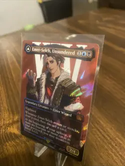 Emet-selch, Unsundered Surge Foil MTG FF Borderless Full Art NM / Mint WOTC - Image 12