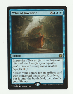 Whir of Invention - Aether Revolt 049/184 MTG New Condition Never Played Rare - Image 2