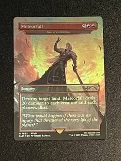 NM FOIL MTG METEORFALL STAR OF EXTINCTION SECRET LAIR FINAL FANTASY - Image 13