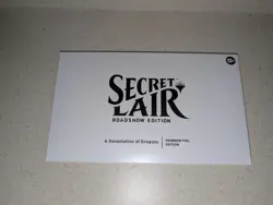 Magic The Gathering Secret Lair A Devastation of Dragons Rainbow Foil Magiccon - Image 1