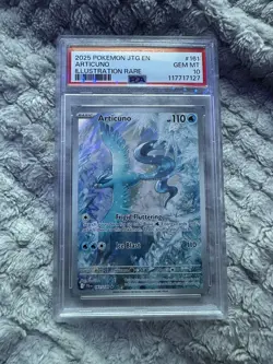 Pokémon TCG - Articuno IR #161 Journey Together - PSA 10 GEM MT - Image 1