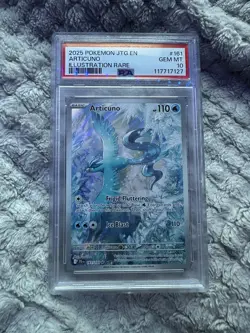 Pokémon TCG - Articuno IR #161 Journey Together - PSA 10 GEM MT - Image 3
