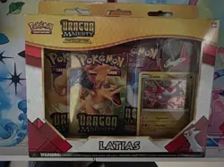 Pokemon Sun & Moon: Dragon Majesty Latias Pin Collection Box (2018) - Image 1