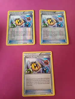 3x Pokemon Superior Energy Retrieval - 103/116 - 2x  Reverse Holo 1x Regular - Image 1