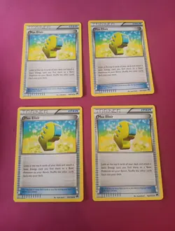 4x Max Elixir 102/122 XY Breakpoint Pokemon - Image 1