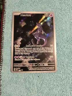 2023 Pokemon TCG Mewtwo SVP151 052 Black Star Promo English - Image 7
