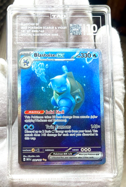 2023 Pokemon Scarlet & Violet 151 English - Blastoise ex 200/165 SIR TAG 10 - Image 7