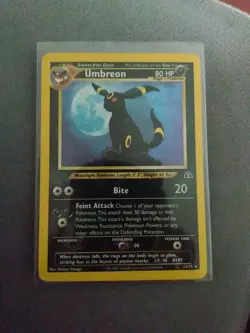 Umbreon Neo Discovery 13/75 13 1st First Edition Holo  Pokemon 2001 - Image 1