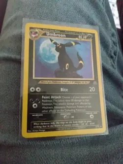 Umbreon Neo Discovery 13/75 13 1st First Edition Holo  Pokemon 2001 - Image 3