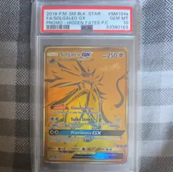 Solgaleo GX SM104a Black Star Promo Hidden Fates Pokemon Graded - PSA 10 - Image 4
