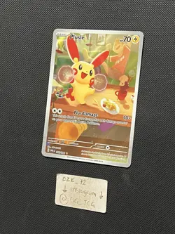 Pokemon Paradox Rift - Plusle - 193/182 - Illustration Art Rare - MINT - Image 14