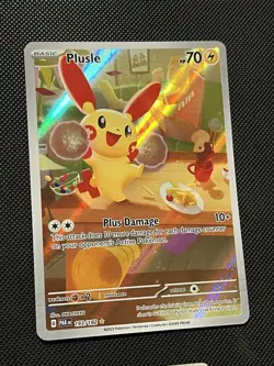 Pokemon Paradox Rift - Plusle - 193/182 - Illustration Art Rare - MINT - Image 6