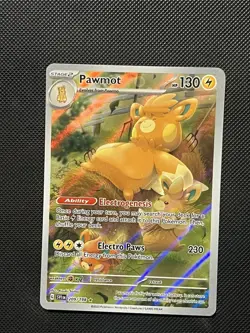 Pokemon Scarlet & Violet - Pawmot - 209/198  - Illustration Art Rare - M/NM - Image 2