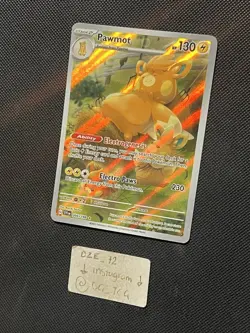 Pokemon Scarlet & Violet - Pawmot - 209/198  - Illustration Art Rare - M/NM - Image 4