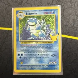 Blastoise Holo 2021 Celebrations Classic Collection 2/102 Pokémon Card - Image 1