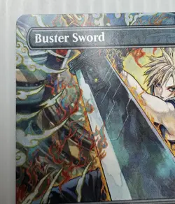 MTG: Final Fantasy - Buster Sword (Borderless, Regular, 0351) - Image 4