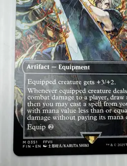 MTG: Final Fantasy - Buster Sword (Borderless, Regular, 0351) - Image 6