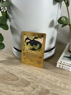 Ultra Rare Shining Charizard 1st Edition 107/105  Gold Foil Pokemon Card - Image 1