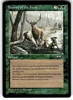 Bounty of the Hunt Alliances Regular MTG NM - Image 1